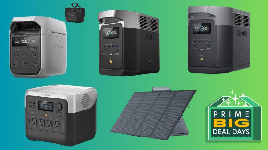 These Ecoflow Power Stations for Your Home Are up to 54% Off for Prime Day --[Reported by Umva mag]