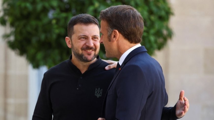 Zelenskyy to meet with Macron in Paris Thursday --[Reported by Umva mag]