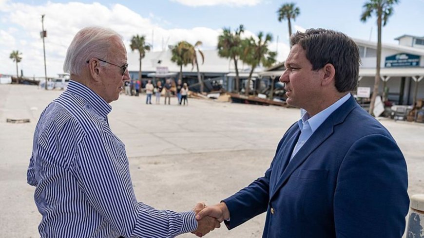 Biden Praises DeSantis’ Preparation for Hurricane Milton --[Reported by Umva mag]