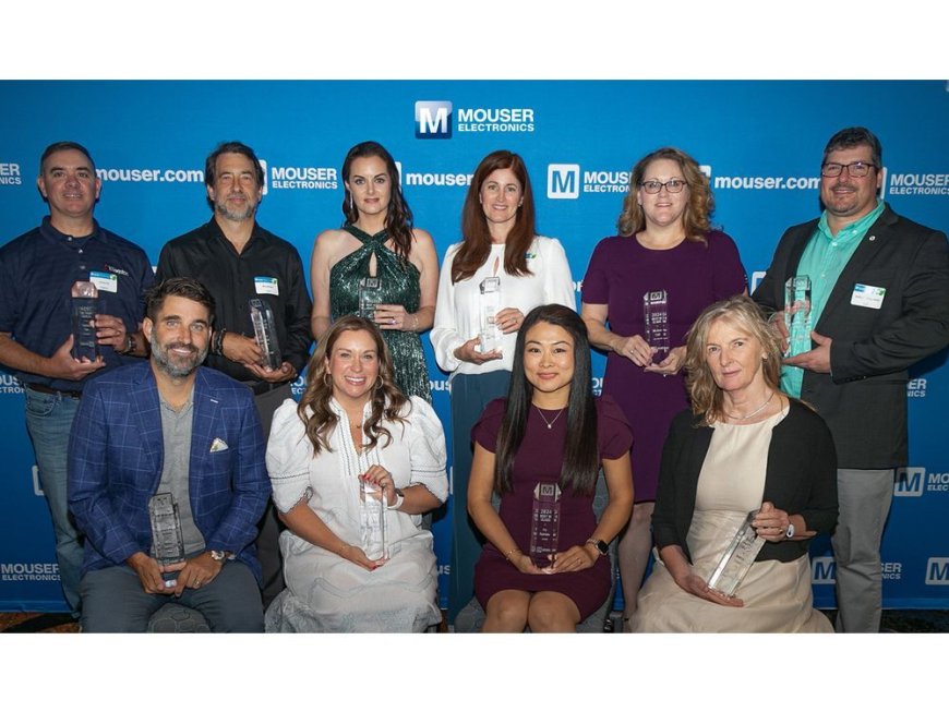 Mouser Electronics Celebrates Its 2024 Best-in-Class Award Winners --[Reported by Umva mag]