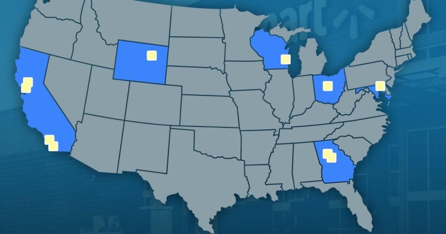 Map shows full list of 11 Walmart stores closed in 2024 --[Reported by Umva mag]