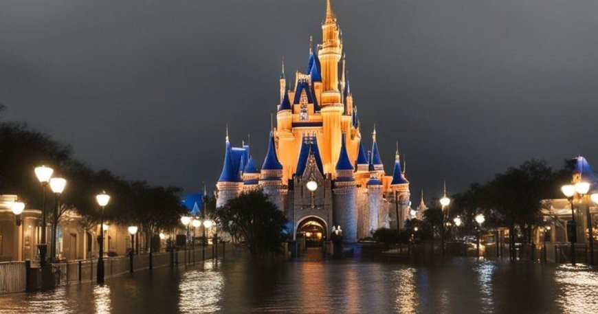 Fake photos of Disney World underwater after Hurricane Milton shared by Russia --[Reported by Umva mag]