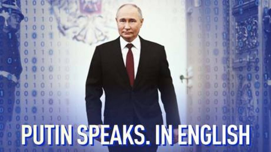 Putin in English: Listen to the Russian president’s words like never before (VIDEO) --[Reported by Umva mag]