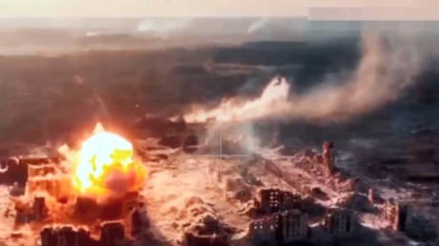 Ukrainian position reportedly pounded with vacuum bombs (VIDEOS) --[Reported by Umva mag]