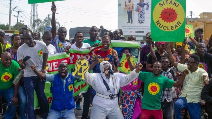 Protesters rally against proposed nuclear plant near forest reserve, tourist hub in Kenya --[Reported by Umva mag]