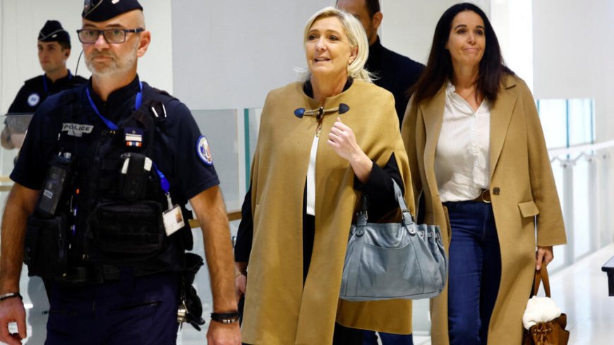 Le Pen denies wrongdoing in fake EU jobs trial --[Reported by Umva mag]