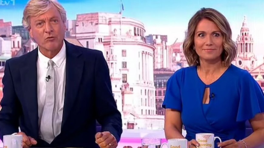 Richard Madeley stuns Good Morning Britain viewers with very rude Andi Peters blunder --[Reported by Umva mag]