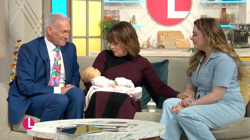 Lorraine Kelly’s daughter Rosie makes first TV appearance with baby as they recreate gran’s adorable 90s moment --[Reported by Umva mag]