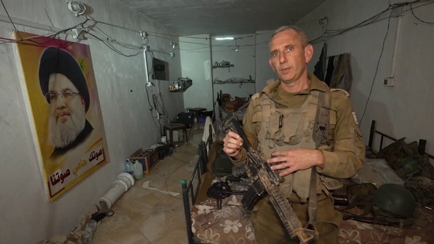 Israel reveals Hezbollah special forces terrorist 'bunker' located under home with weapons, motorcycles --[Reported by Umva mag]