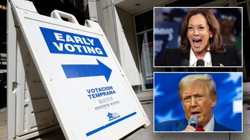 Harris holds big advantage among early voters, Trump with Election Day voters: poll --[Reported by Umva mag]