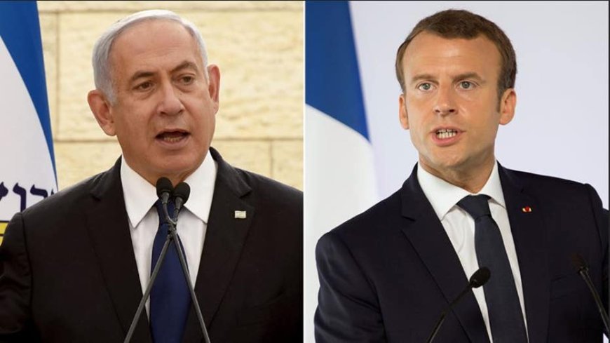 Netanyahu tells Macron that Israel was not created by the UN, but by 'blood of our heroic fighters' --[Reported by Umva mag]