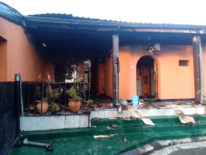 PHOTOS: Hotel Muhabura suspends operations after fire incident --[Reported by Umva mag]