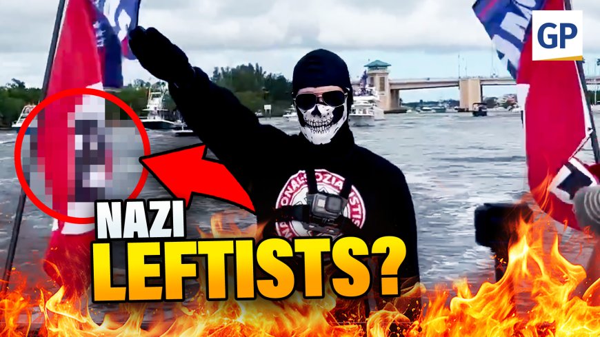 Leftists Flying NAZI Flags Get EMBARRASSED at Trump Boat Parade --[Reported by Umva mag]