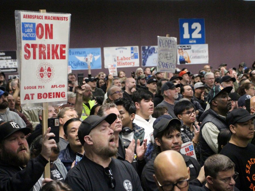 Boeing shores up finances even as striking workers rally --[Reported by Umva mag]