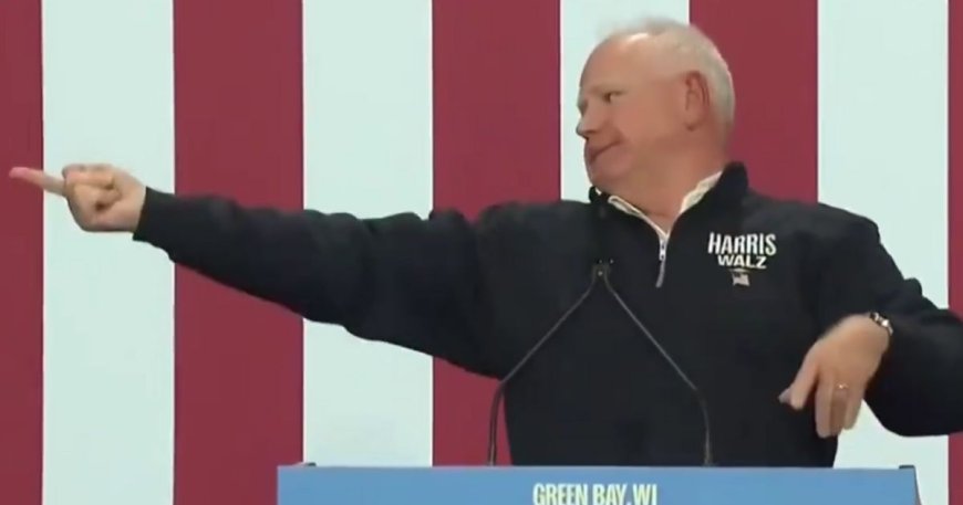 Tim Walz Mocked After His Bizarre Interaction with Kamala Harris’s Allies – ‘Something Seriously Wrong’ --[Reported by Umva mag]