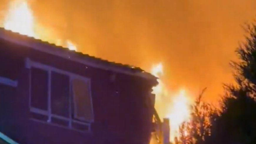 Huge ‘explosion’ hits multiple homes with flames towering above street as child & 3 adults in hospital --[Reported by Umva mag]