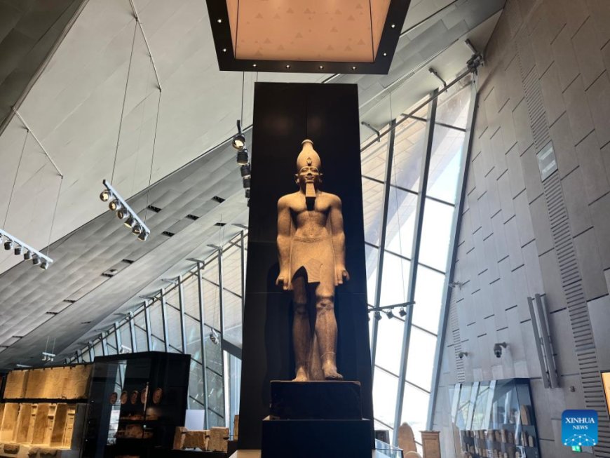 Grand Egyptian Museum starts trial operation of 12 main galleries --[Reported by Umva mag]