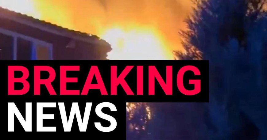 Fire tears through multiple houses after ‘explosion’ --[Reported by Umva mag]