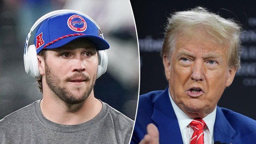 Trump says Josh Allen was going to be No 1 pick in 2018 NFL Draft before social media posts surfaced --[Reported by Umva mag]