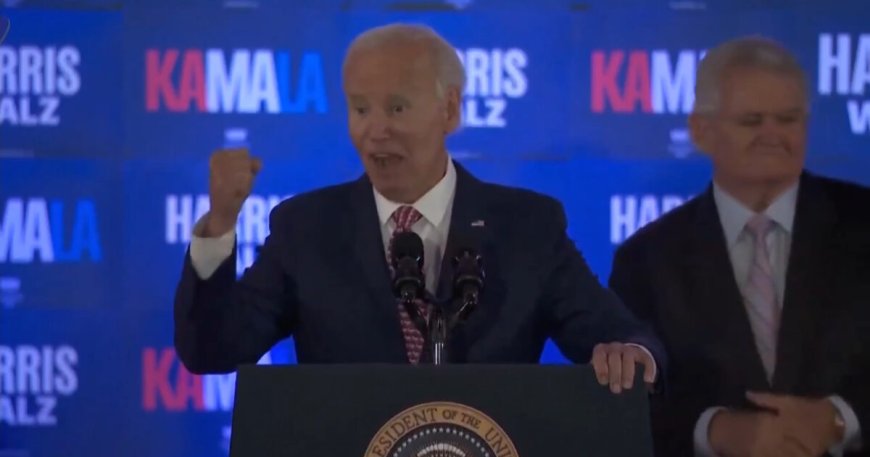 WHAT? Confused Joe Biden Says Kamala Beat Trump “So Badly in The Debate, He’s Scared to Death to Beat Her Again” (VIDEO) --[Reported by Umva mag]