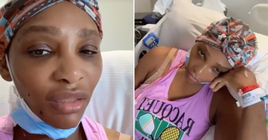 Serena Williams undergoes surgery to remove lump in neck ‘the size of a small grapefruit’ --[Reported by Umva mag]