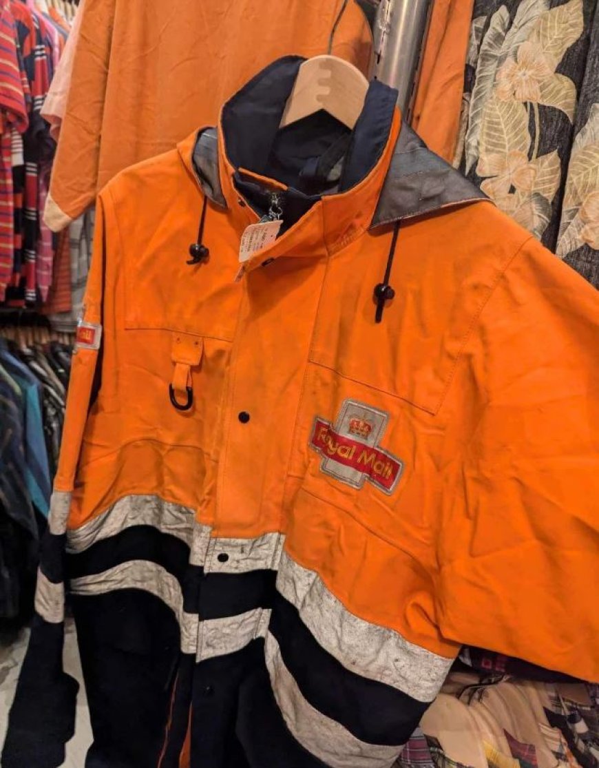 Brit left stunned after pal finds Royal Mail jacket for sale in random charity shop in Japan --[Reported by Umva mag]