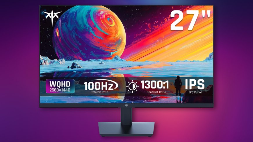 A 27-inch 1440p IPS monitor for just $100? This is an unbeatable deal! --[Reported by Umva mag]