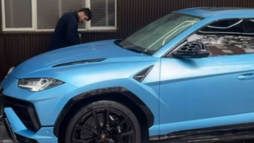 Joey Essex gives fans a rare glimpse of his luxury £190k Lamborghini after joining dating app and eyeing up new career --[Reported by Umva mag]