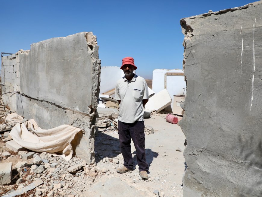 West Bank villagers return to shattered Zanuta with keys but no homes --[Reported by Umva mag]