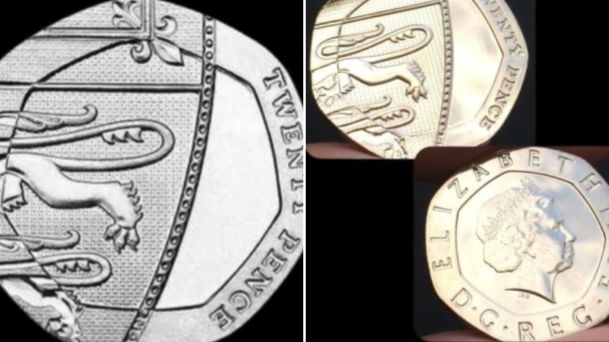 Common detail missing from 20p coin which makes it 300 times MORE valuable --[Reported by Umva mag]