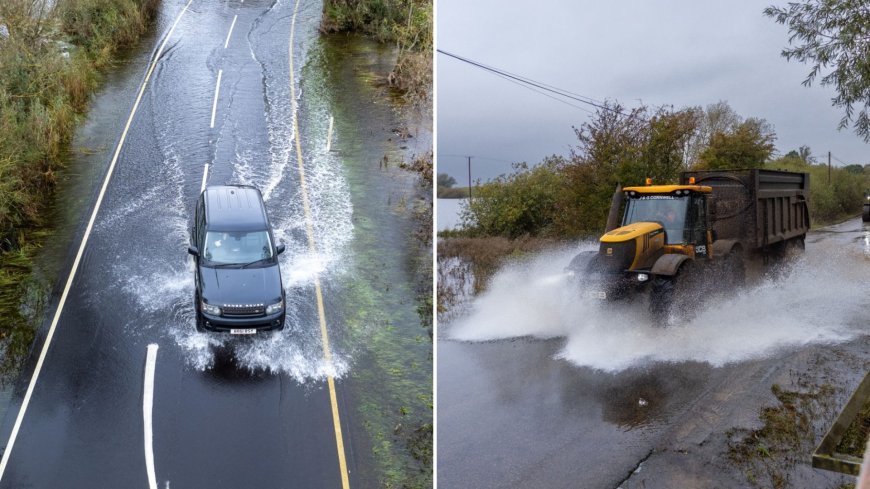 Flash floods see drivers trapped in cars, trains axed & streets underwater as Met Office issues ‘danger to life’ warning --[Reported by Umva mag]