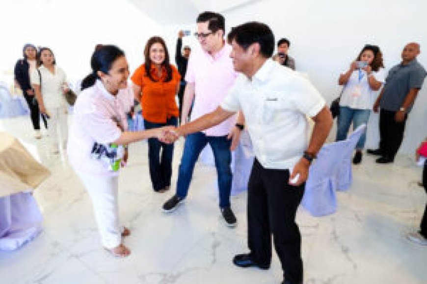 Marcos leads inauguration of Sorsogon sports complex --[Reported by Umva mag]