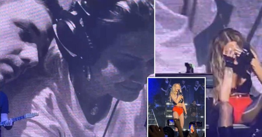 Rita Ora in tears during tribute to Liam Payne as she struggles through gig --[Reported by Umva mag]