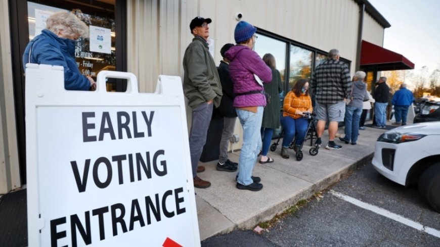 Battleground state starts early in-person voting while recovering from Helene --[Reported by Umva mag]