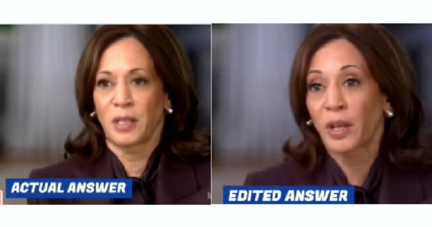 CBS News Slapped with FEC Complaint After “60 Minutes” Selectively Edits Kamala Harris’s Interview to Make Her Sound Coherent and Lucid --[Reported by Umva mag]