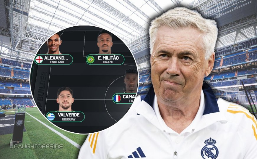 Real Madrid possible XI: Carlo Ancelotti close to completing insane lineup including Trent Alexander-Arnold --[Reported by Umva mag]