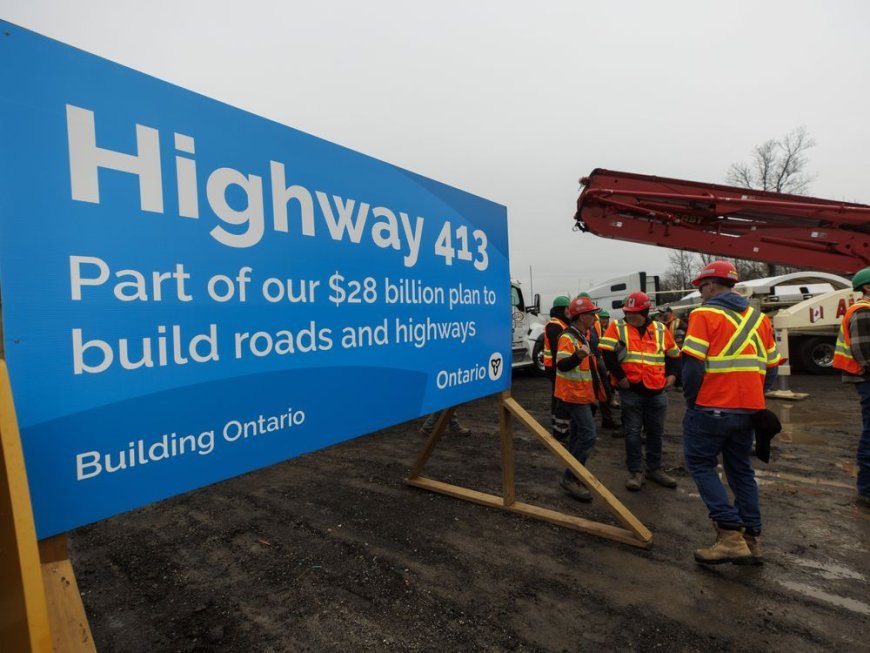 Ontario to speed up environmental assessments, property acquisitions for Highway 413 --[Reported by Umva mag]