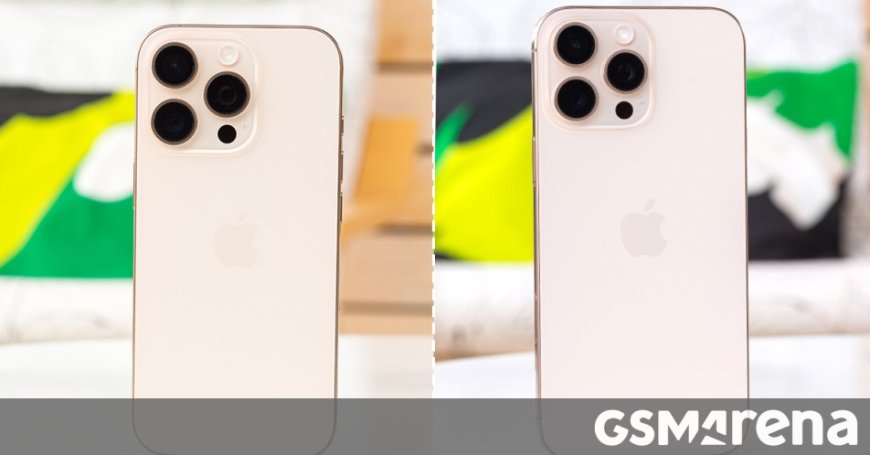 iPhone 16 Pro vs. iPhone 16 Pro Max --[Reported by Umva mag]