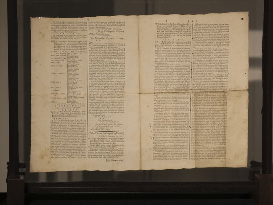 Rare copy of U.S. Constitution sells for $9 million at auction --[Reported by Umva mag]