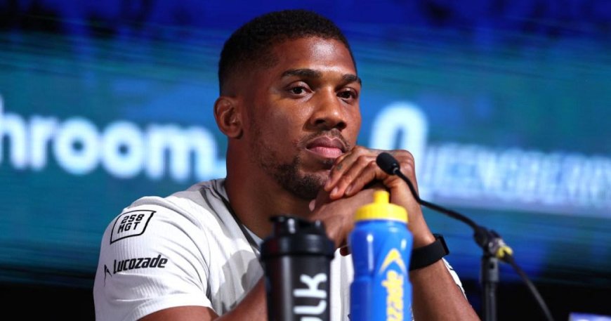 Anthony Joshua praised for ‘unbelievable’ gesture towards grieving family --[Reported by Umva mag]