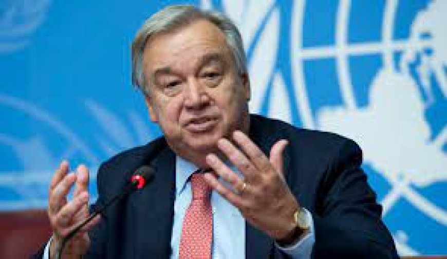 Guterres calls for intensified Sahara diplomacy --[Reported by Umva mag]