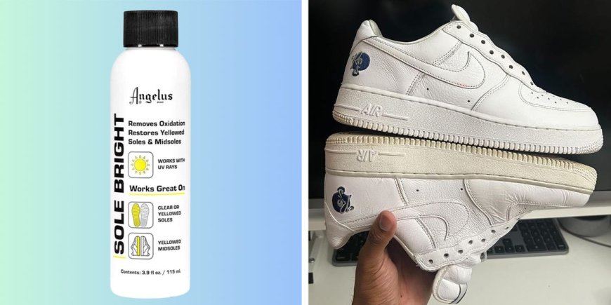 This $13 solution is my secret weapon for restoring sneakers with oxidized, yellowed soles &mdash; here's how it works --[Reported by Umva mag]