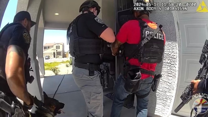 Arizona bodycam heroes save wounded baby being held hostage inside house --[Reported by Umva mag]