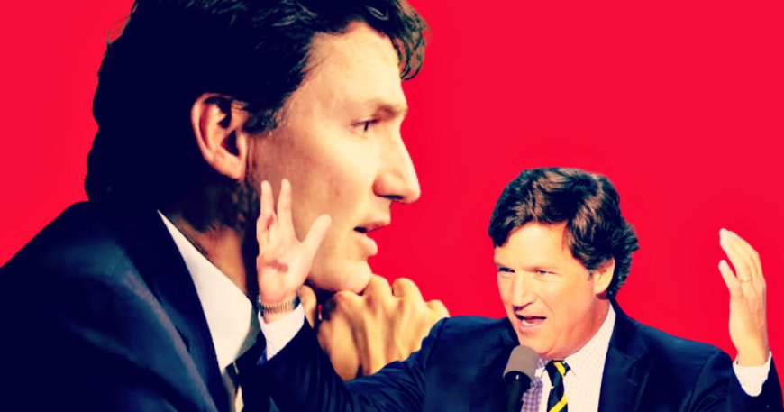 Desperately Unpopular Trudeau Accuses Tucker Carlson of Being Funded by Russia’s Media Outlet RT, Presents No Evidence --[Reported by Umva mag]