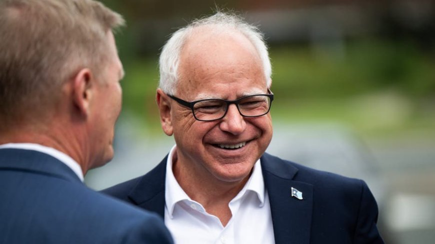 Vikings fan Tim Walz discusses security concerns about his Lambeau visit, praises head coach Kevin O'Connell --[Reported by Umva mag]