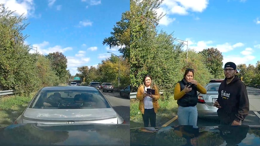 Insurance Fraud Attempt Caught on Camera in Queens, New York — Car Reverses to Stage Collision and Fake Injuries --[Reported by Umva mag]