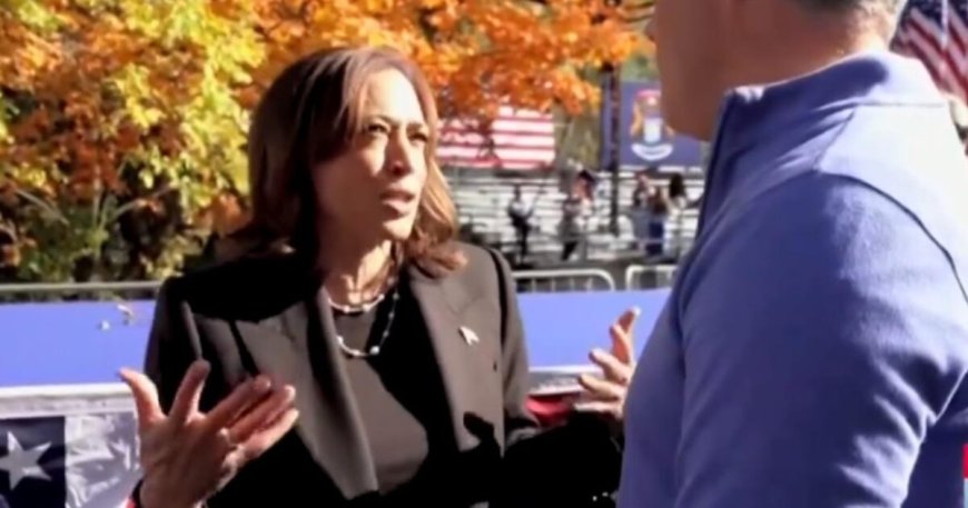 WATCH: Kamala Harris Comes Up with New Answer When Asked What Policies She Would Have Done Differently Than Joe Biden --[Reported by Umva mag]