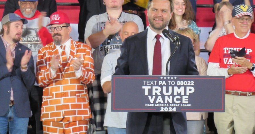 TGP Photos: Trump Running Mate Sen. J.D. Vance Campaign Speech in Pittsburgh --[Reported by Umva mag]