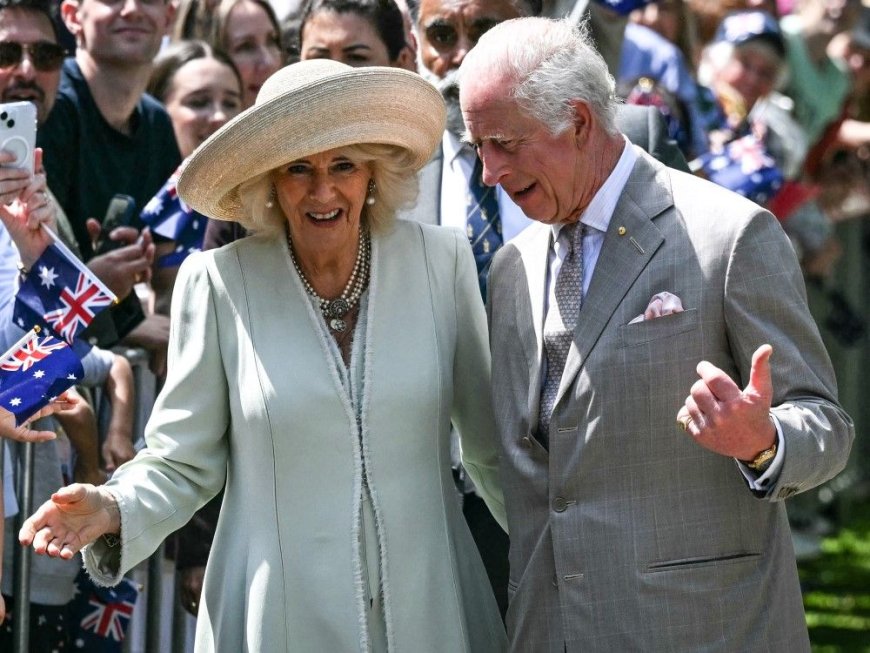 Children greet King Charles III and Queen Camilla outside Sydney church --[Reported by Umva mag]