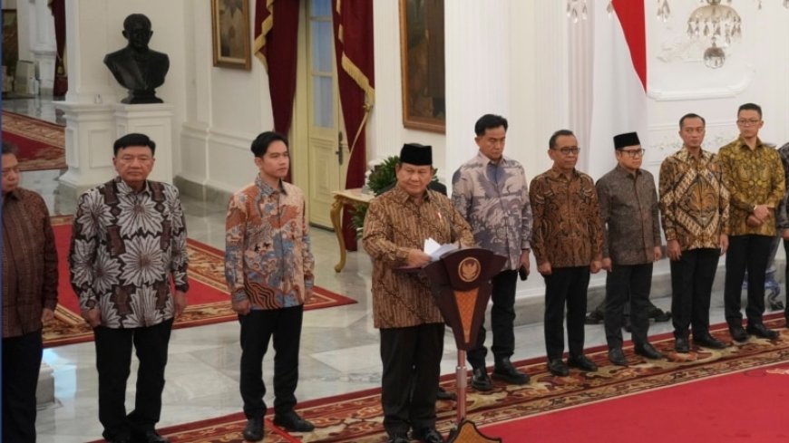 Indonesia's new president announces Cabinet; largest in country's history  --[Reported by Umva mag]